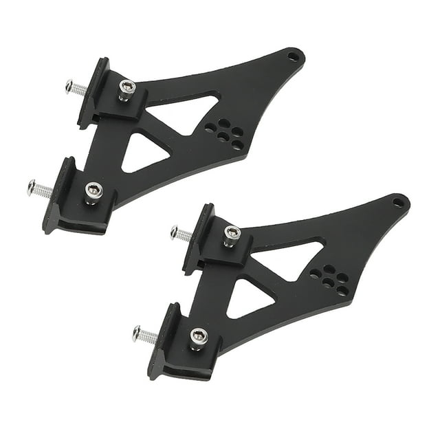 Firm Anti-Corrosion Rear Wing Mount Brackets, Lightweight Universal Spoiler Mounting Brackets, For All Automobiles Reducing Resistance
