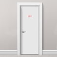 thumbnail image 5 of Uxcell 6"x2" señal de salida adhesiva de acrílico para puerta, cartel de montaje en pared, paquete de 2, 5 of 5