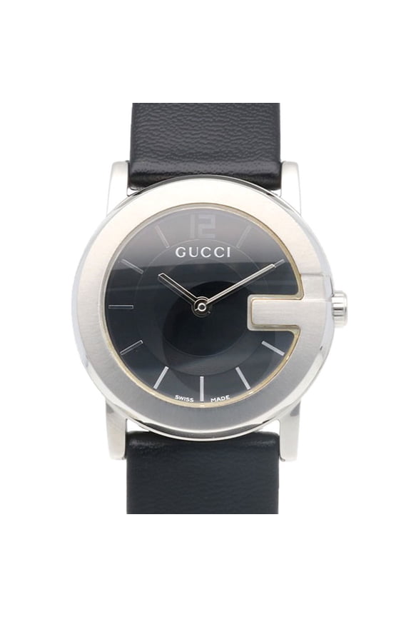 Pre-Owned Gucci Watch, Stainless Steel 101L Quartz Movement, Women's ,... (Good)