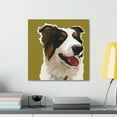 thumbnail image 3 of Border Collie Simplicity - Canvas, 3 of 10