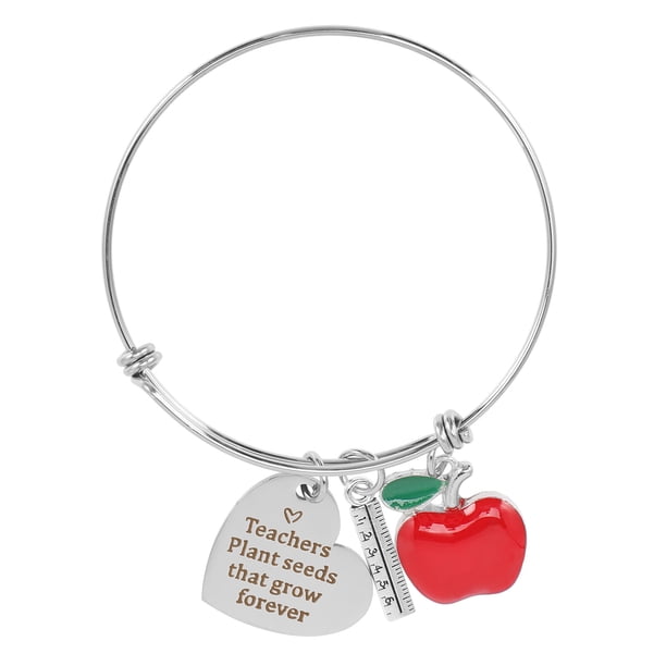 GOOHOCHY Apreciación del maestro Regalo de brazalete para la graduación del Día del Día del Día del Año