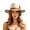 A-Beige183, variant on Womens Fedora Hat Color Block Feather Decor Cap Vintage Chic Elegant Style Party Banquet Carnival Headwear