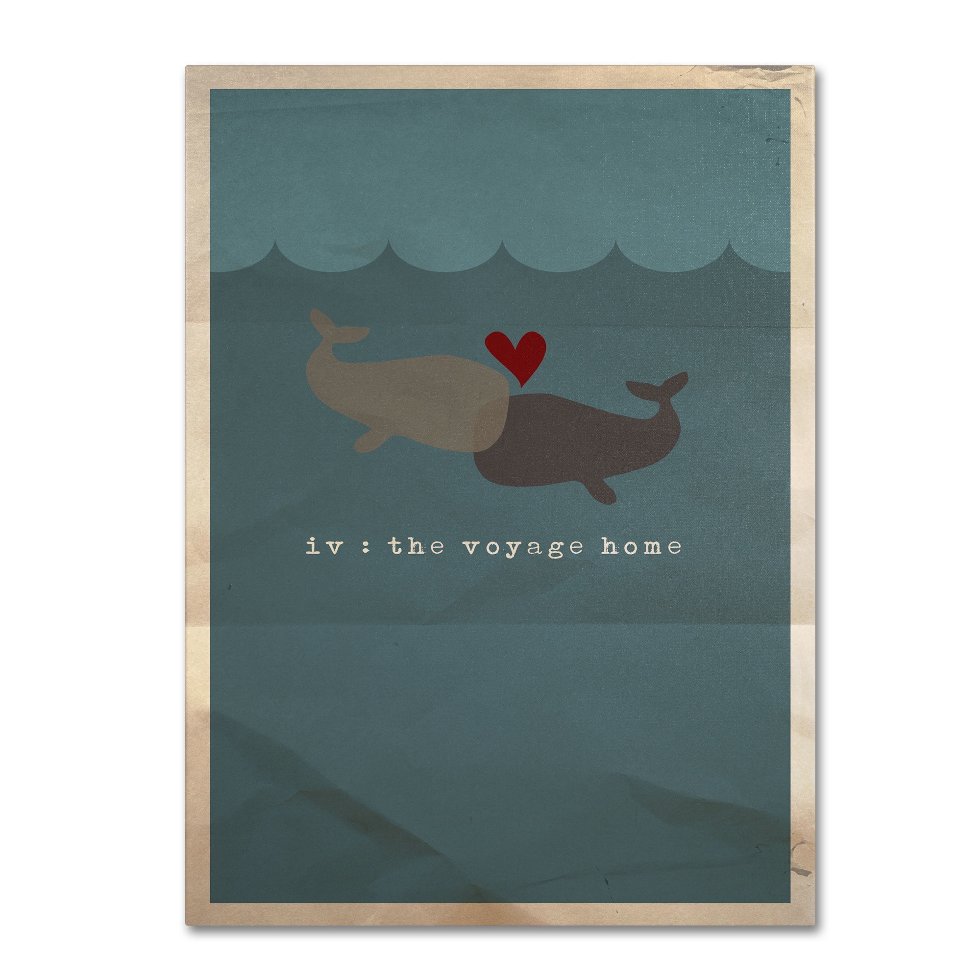 Trademark Fine Art "The Voyage Home" Canvas Art by Megan Romo