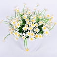 thumbnail image 4 of Dinheiro 8 Bündel künstliche Blumen im Freien UV-best?ndige gef?lschte Blumen Kein Verblassen Faux Kunststoff Pflanzen Garten Veranda Fenster Box Dekoration gef?lschte Blumen im Freien, 4 of 6
