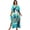 Turquoise Tropical Palm Graphic, variant on CFCSRP Women Kaftan Dresses Plus Size Moo Moo for WomenCover ups Summer Dress Maxi Long Caftan Swimsuit Bathing Suit Cover Up