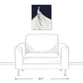 thumbnail image 3 of Creative Products Glorious White Peacock 2 16 x 20 Canvas Wall Art, 3 of 5