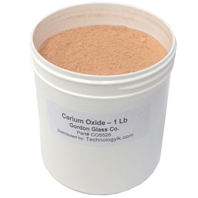 Cerium Oxide High Grade Polishing Powder 8 Oz and 3" Felt Polishing Wheel Kit 