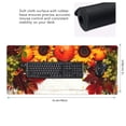 thumbnail image 3 of Disketp Thanksgiving With Autumn Gaming Mouse Mat Long Extended Mouse Pad Desk Mat Non-Slip Rubber Mice Pads Stitched Edges(315.5 x 16 x 0.12 Inches), 3 of 8