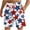 ZA-White, variant on Independence Day Men Swim Trunks Big and Tall Quick Dry Board Shorts 4th of July American Flag Bathing Suits Swimwear Summer Holiday Beach Shorts Day Today