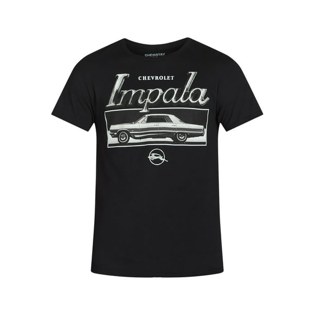 Chevrolet Impala Men's Big Men's Graphic Tee Shirt, Sizes S-3XL