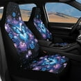 thumbnail image 5 of Binienty Waterproof Car Seat Covers Front Seats Only Floral Butterfly Breathable Stretchable Auto Bucket Cushions 2 Pack Airbag Friendly Car Interior Decor, Easy to Install, 5 of 8