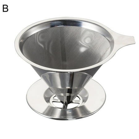 

GYMNASTIKA Coffee Filter Reusable Stainless Steel Coffee Dripper Mesh Filter Strainer Basket Kitchen Tool