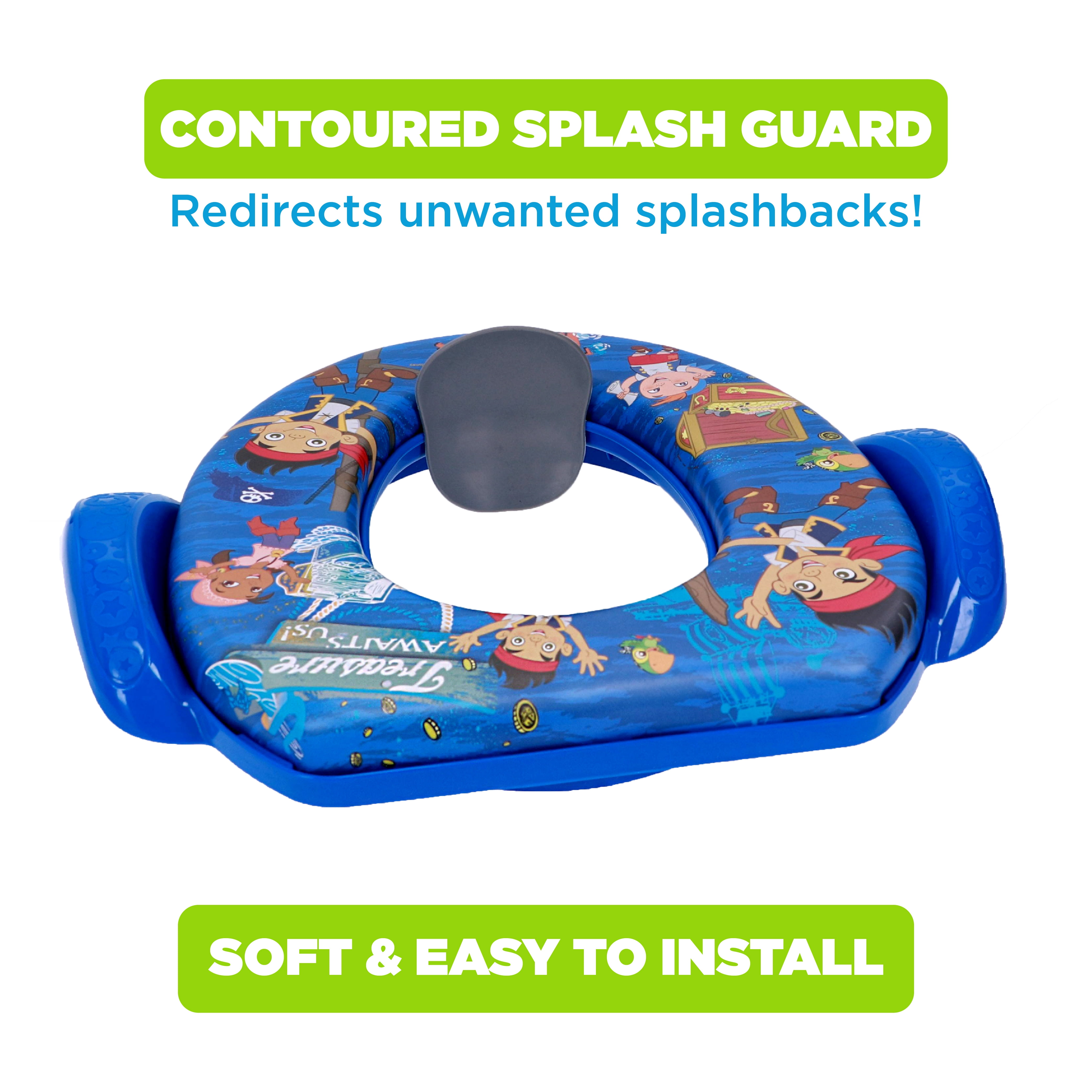 Disney Jake and The Never Land Pirates "Treasure Ahoy" Soft Potty with Potty Hook