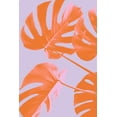 thumbnail image 2 of Artographie Studio 13x18 White Modern Wood Framed Museum Art Print Titled - Monstera Purple 04, 2 of 4