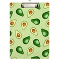 thumbnail image 1 of FMSHPON WholeSliced Avocado Fruit Clipboard Hardboard Wood Nursing Clip Board and Pull for Standard A4 Letter 13x9 inches, 1 of 5