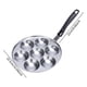 thumbnail image 4 of Parrilla de Pulpo de 7 Agujeros con Asa, Sartén para Panqueques, Poffertjes, Sartén para Panqueques Rellenos para Restaurantes y Tiendas., 4 of 5