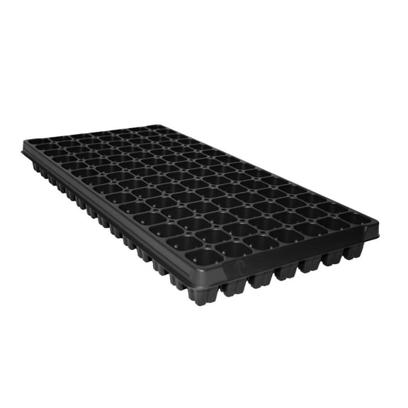 Standard Plug Tray 98 Square Cells - Cell Depth 2" - 5 Trays by T.O. Plastics