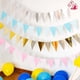thumbnail image 2 of Juego de 5 piezas banderines JanHm 5 colores diferentes, 2 of 4