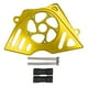 thumbnail image 2 of Cubierta protectora de cadena de piñón delantero de motocicleta para CBR250 2011-2014 Aleación de aluminio, dorado, 2 of 3