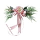 thumbnail image 2 of 1 Pieza de Decoración Artificiales para Casamiento de Pared de Lace Suministro de Envoltorio D perfecl decoración de flor de silla de flor de seda, 2 of 8