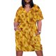 thumbnail image 1 of Mac n "Cheesey-vestido holgado de verano para mujer traje playero con bolsillos, 1 of 6