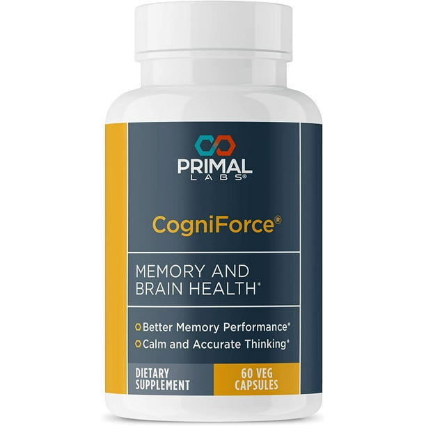 Primal Health CogniForce Memory & Brain Health Acetyl LCarnitine