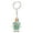 Green, variant on Electronic Robot Pendant Keychain Unisex Key Chain Multi-Functional Phone Chain Funny Keyrings Accessory for Women Girl