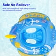 thumbnail image 3 of Círculo flotante de natación para bebé con pistola de agua barco flotante de seguridad para niños pequeños círculos de natación inflables a prueba de fugas juguete para niños de 1 a 5 años, 3 of 8