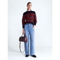 thumbnail image 2 of Free Assembly Women's Cropped Mock Neck Cotton Sweater, Midweight, Sizes XS-XXL, 2 of 4