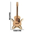 thumbnail image 2 of JUNWELLGuitar Pick Box  Wooden Acoustic Guitar Pick Case Custom Guitar Pick Holder with 3 Guitar Picks and Stand Guitar Pick Rack Guitar Pick Storage Container, 2 of 8