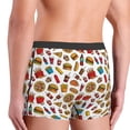 thumbnail image 4 of Bingfone Hot Dog Pizza Men's Underwear - Casual Stretch Boxer Briefs-Large, 4 of 7