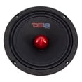 thumbnail image 2 of DS18 Car Audio 6.5" Mid Range Loud Speaker 480 Watt 4 Ohm Red Bullet PRO-GM6.4B, 2 of 7