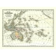 thumbnail image 3 of Mitchell 14x12 Black Modern Framed Museum Art Print Titled - Oceania - Mitchell 1869, 3 of 5