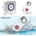 thumbnail image 3 of 2 Receivers + 2 Call Buttons Elderly Emergency Call Button/waterproof Emergency Doorbell/elderly Emergency Call,hww_fpj8, 3 of 5