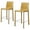 Yellow, variant on Pemberly Row 26" Modern Leather Counter Stool in Yellow (Set of 2)