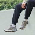 thumbnail image 2 of FitVille Wide Walking Shoes for Men Sneakers with Arch Support for Flat Foot, 11.5 Wide, 2 of 7