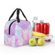 thumbnail image 5 of Balery Purple Sparkling Butterfly Bolsa de Almuerzo Aislada – Caja de Almuerzo con Papel de Aluminio Grueso, Mantiene la Comida Fresca por 4 Horas, 5 of 7