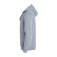 thumbnail image 4 of Clique - Sudadera Basic para Niños/Niñas (Gris Jaspeado), 4 of 4