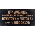thumbnail image 2 of Sophie 6 14x9 Gold Ornate Wood Framed with Double Matting Museum Art Print Titled - 8th Avenue, 2 of 4
