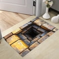 thumbnail image 5 of 3D Optical Illusion Doormat - High Absorbency Entrance Floor Mat - Non-Slip Waterproof Bathroom Rug - Modern Home Decor For Doorway Shower Area, 5 of 6