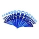 thumbnail image 4 of Guardurnaity 50pcs 14G-00G O-ring Acrylic Tapers Plugs Tunnels and  Silicone Type2, 4 of 6