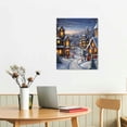 thumbnail image 2 of Nawypu  Winter Canvas Wall Art - New Year's Eve Town Art Poster - Christmas Prints - for Home Wall Art Deco Gift HD Print Art Christmas Aesthetic Wall Decor, 2 of 4