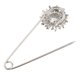 thumbnail image 5 of Homedecorlover 1 pieza pin broche cristal rhinestone broche solapa pines moda Jinwen Broche de seguridad con diamantes de imitación, 5 of 8