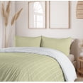 thumbnail image 6 of Ambesonne Geometric Duvet Cover Sets, Abstract Chevron Patterns, 2-Queen, Khaki and White, 6 of 7