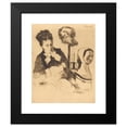 thumbnail image 2 of Norbert Goeneutte 15x18 Black Modern Framed Museum Art Print Titled - The Milliner (The Modistman), 2 of 5
