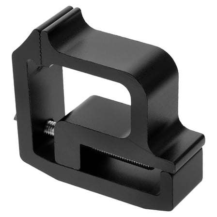 STOBOK Truck Cap Mounting Clamps Heavy Duty Aluminum Camper Shell Clamp Black