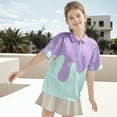 thumbnail image 5 of MEZZALL Boys Shirt For Kids Comfortable Casual Party Wear Breathable Tops For Boys Short Sleeve Polo Shirt Ice Cream Printed Cute Toddler Blouses Clothing, 5 of 7