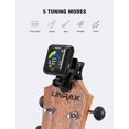 thumbnail image 2 of Afinador de guitarra Linrax LT-2 recargable con clip y pantalla LCD, 2 of 7