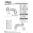 thumbnail image 2 of Deflector flexible de vinilo para conductos, 10 cm x 15 m, color blanco, 2 of 2