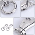 thumbnail image 2 of Shisuyan Hammock Hardware Metal 2Pcs 3.93X1.38X0.59in, 2 of 8